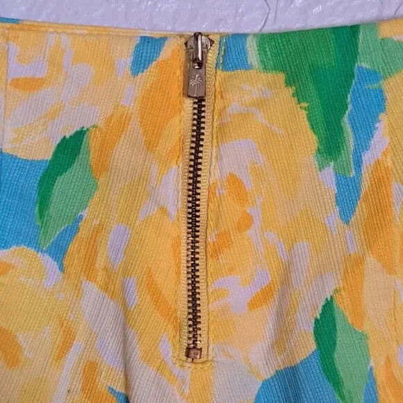 Lilly Pulitzer First Impression Deenie Shorts Sunglow Yellow 5” Inseam - Picture 7 of 12